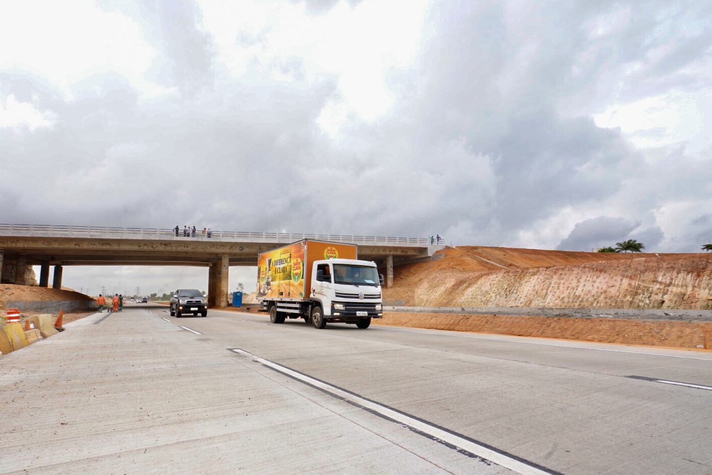 Trecho do Anel Viário e viaduto da CE-065 são liberados para o tráfego de veículos