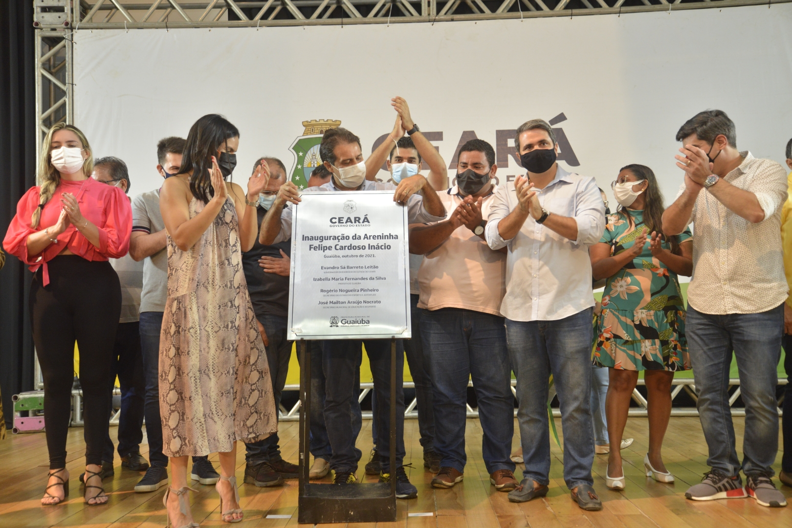 Governo do Ceará inaugura Areninha em Guaiúba