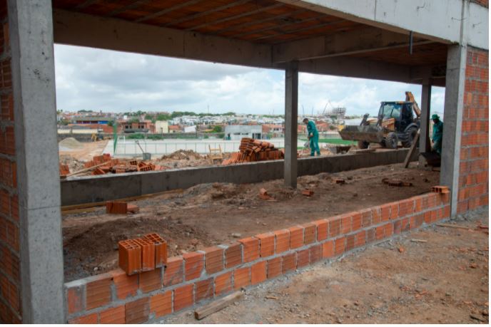 Próximo dos 40% de apronto, obras do Parque Dom Aloísio Lorscheider seguem em ritmo intenso