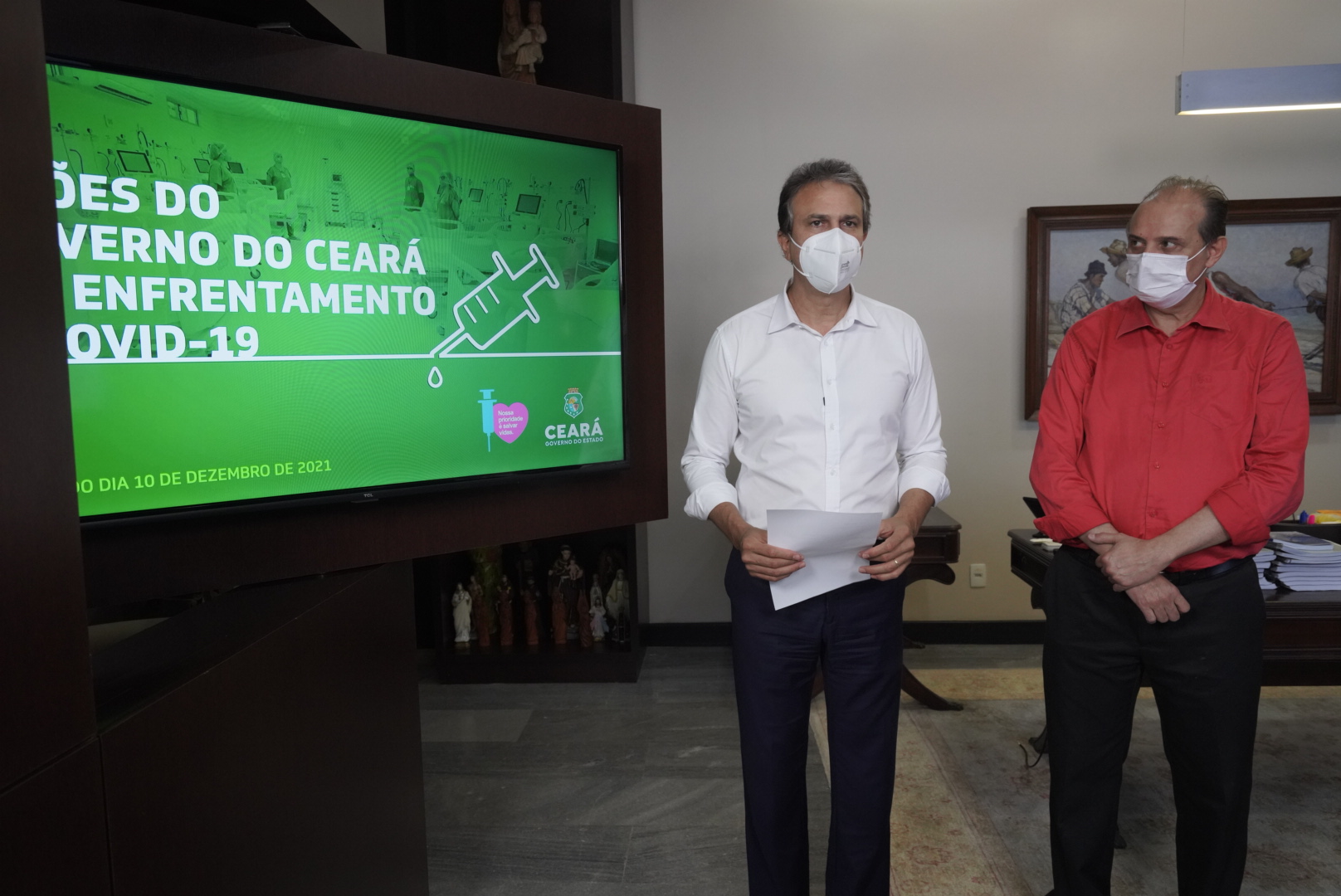 Novo decreto: passaporte de vacinação será obrigatório em equipamentos públicos do Ceará