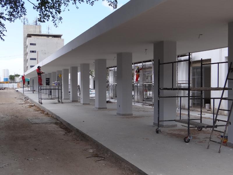 No Centro de Fortaleza, obras da Estação das Artes chegam a 88% de execução