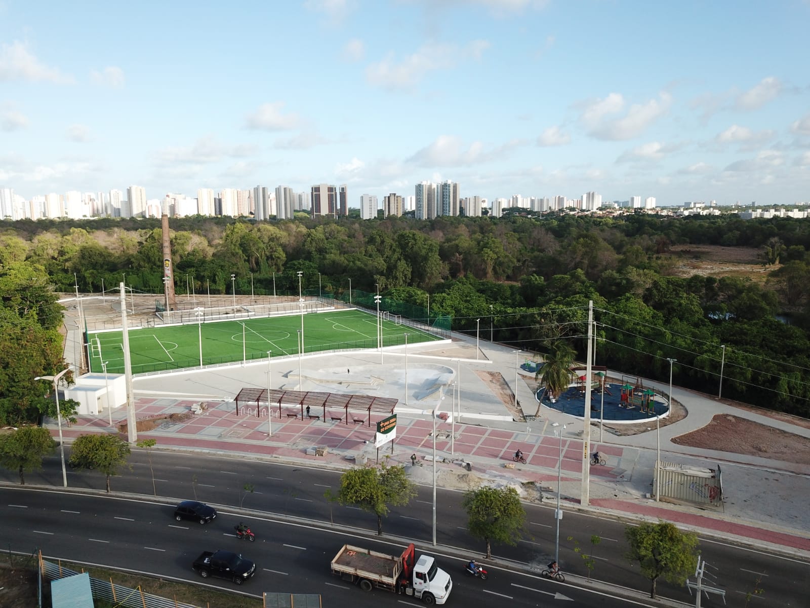 Polo de Lazer do Tauape entra em fase final de implantação