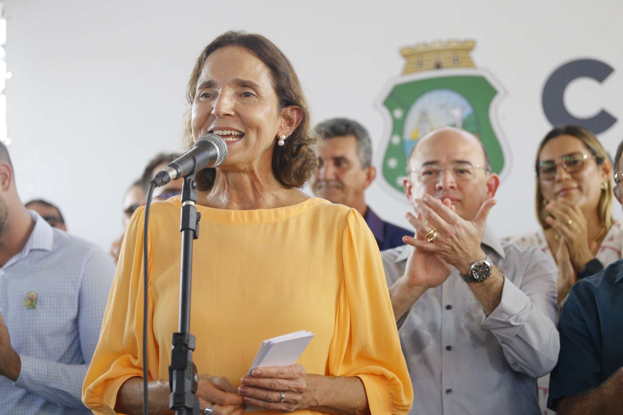 Governadora Izolda Cela inaugura Centro de Educação Infantil em Uruoca