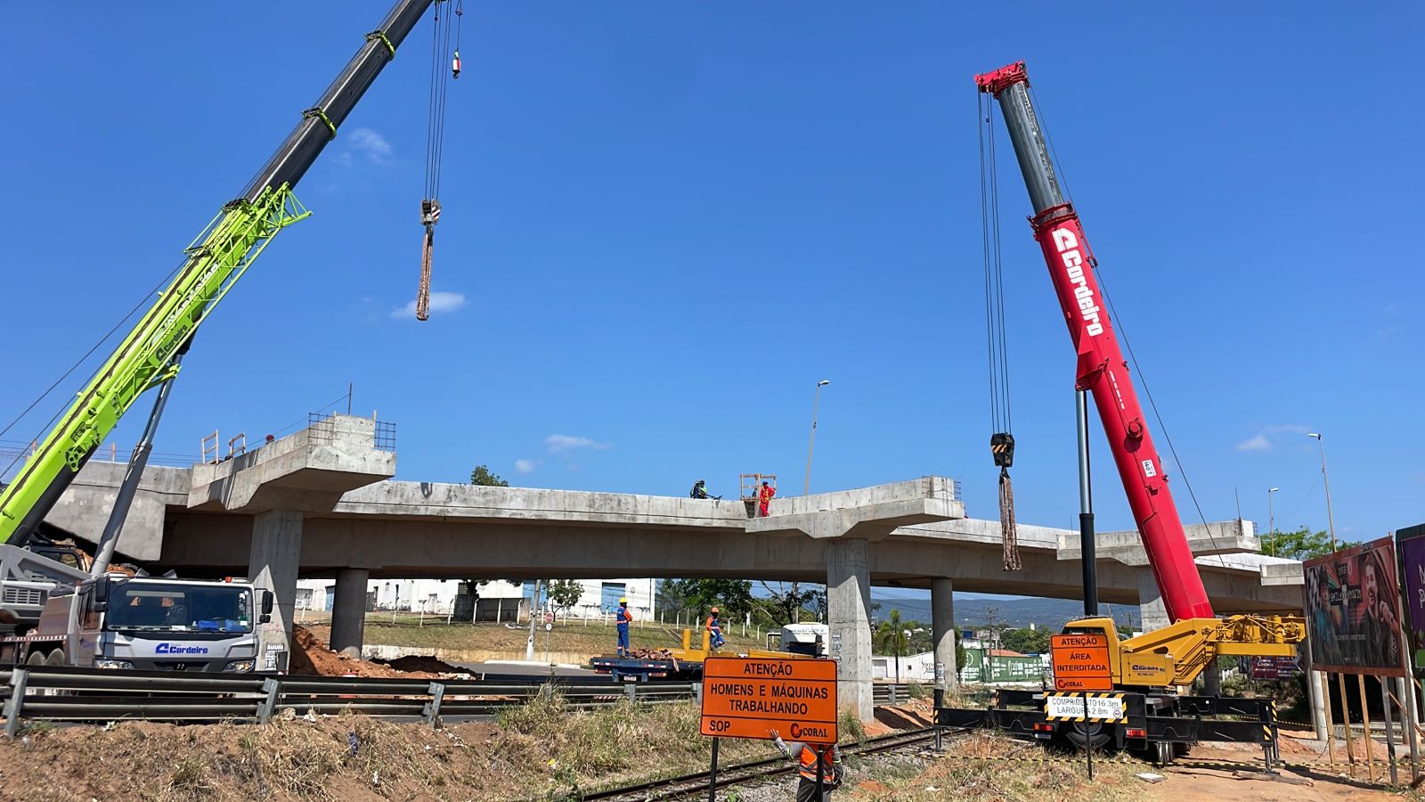 Obras do Contorno do Crato avançam e chegam a 30% de apronto