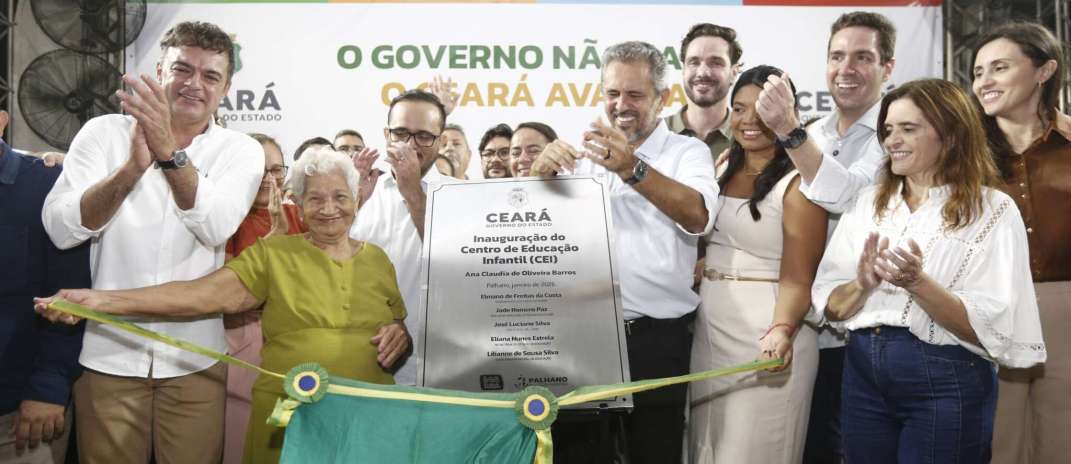 Pacote de entregas: população de Palhano comemora chegadas de CEI, areninha, tablets para estudantes e reforma de estádio