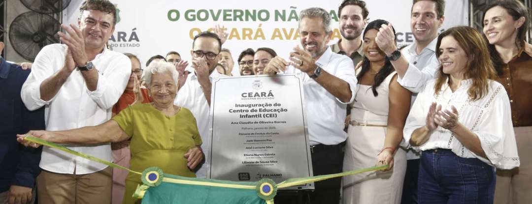 Pacote de entregas: população de Palhano comemora chegadas de CEI, areninha, tablets para estudantes e reforma de estádio