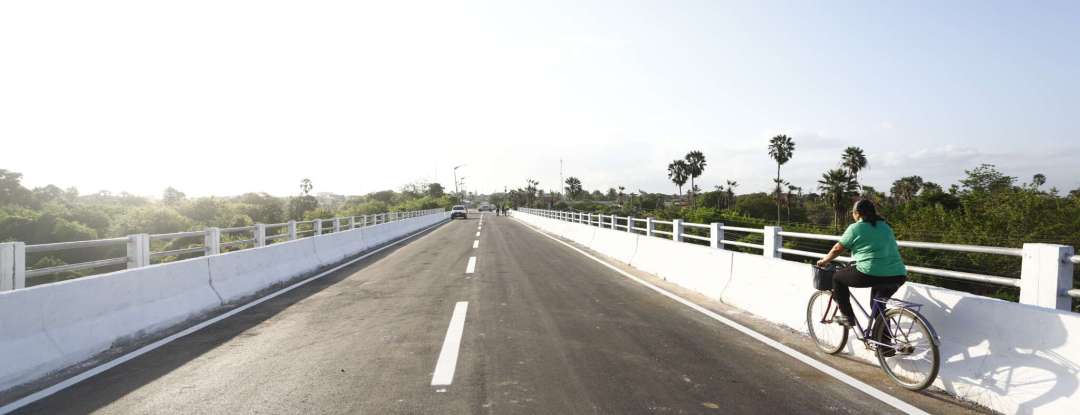Governo do Ceará autoriza urbanização com mais de R$ 16 milhões de investimento e entrega restauração de ponte em São Gonçalo do Amarante