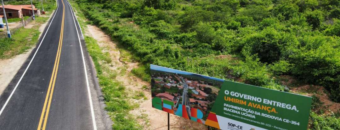 Umirim-Pentecoste: Rodovia CE-354 é inaugurada e atende antigo sonho da população