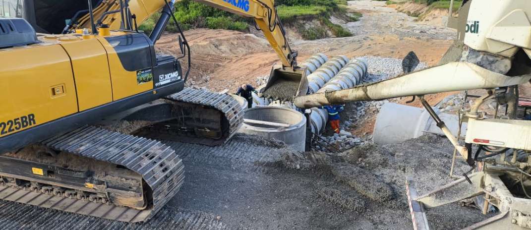 Obra na CE-025 em Aquiraz entra na fase final