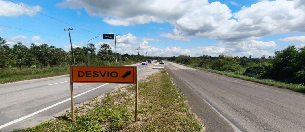 Obras de restauração na CE-085 exigem atenção de motoristas a partir de 1º de junho