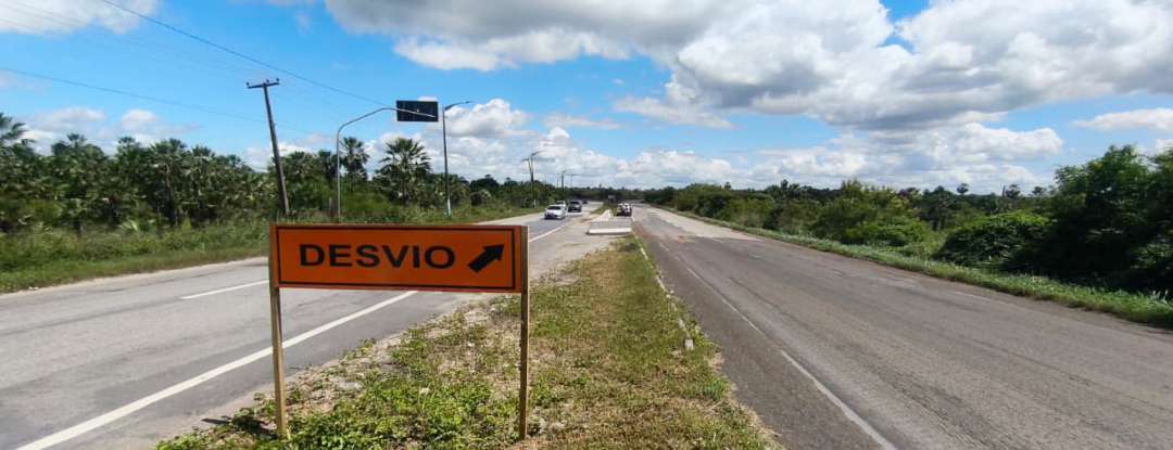 Obras de restauração na CE-085 exigem atenção de motoristas a partir de 1º de junho