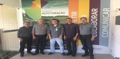 Josbertini e grupo de gestores da STDS visitam CSP