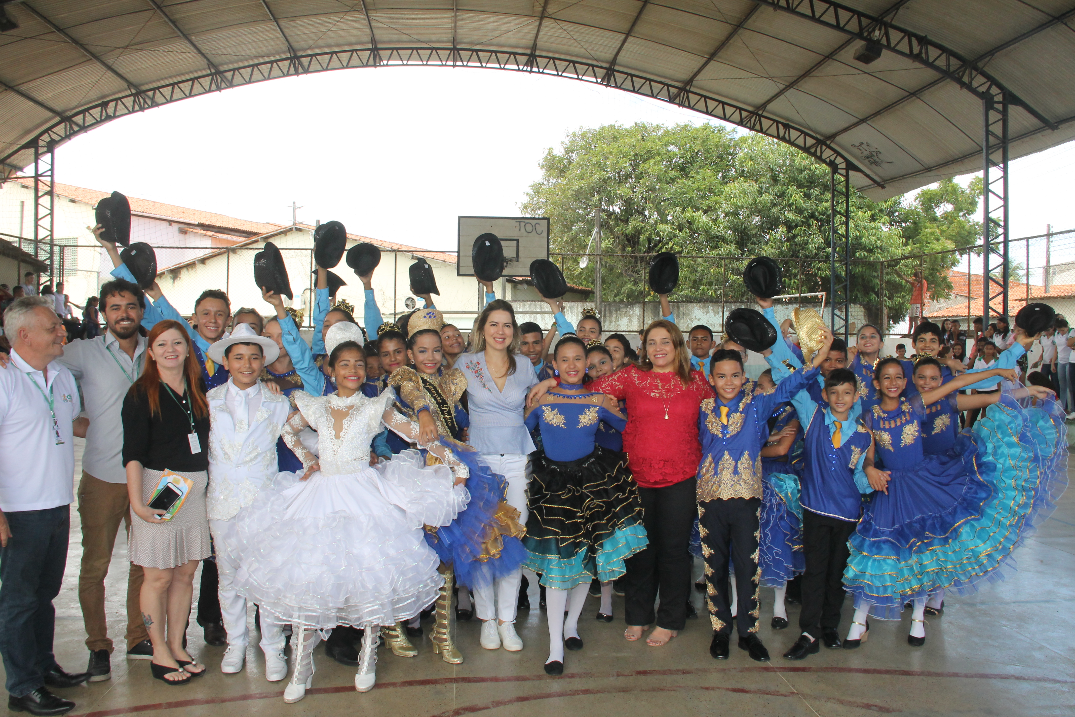 CITS do Lagamar recebe visita da primeira-dama do Ceará