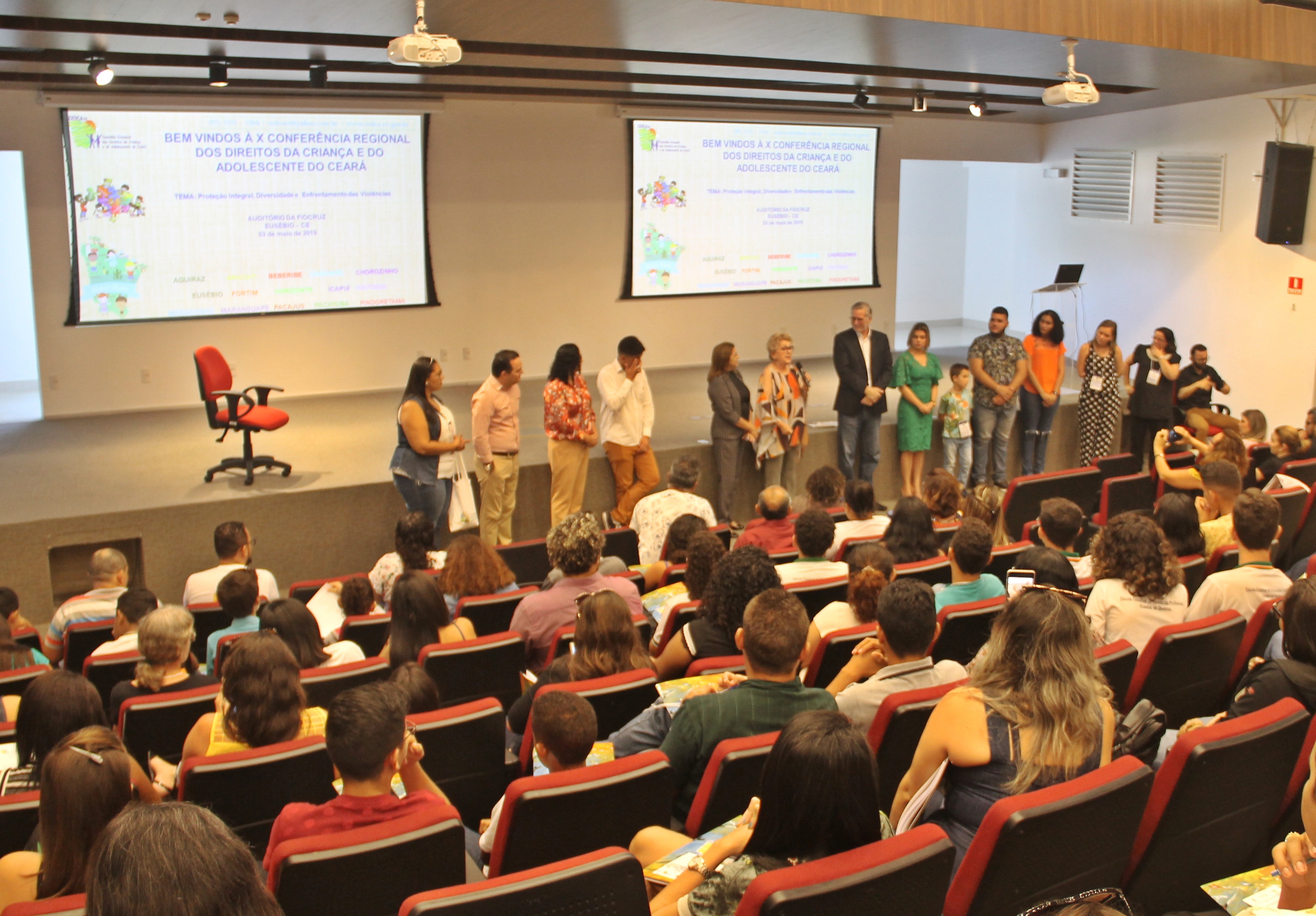 Eusébio recebe conferência regional e debate ações para crianças e adolescentes
