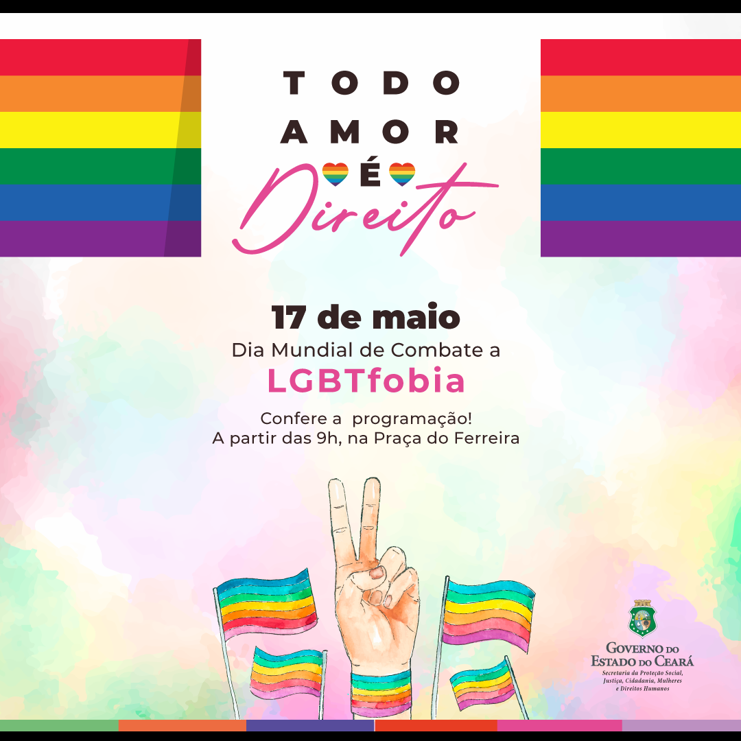 Praça do Ferreira será palco de programação com foco no respeito à diversidade