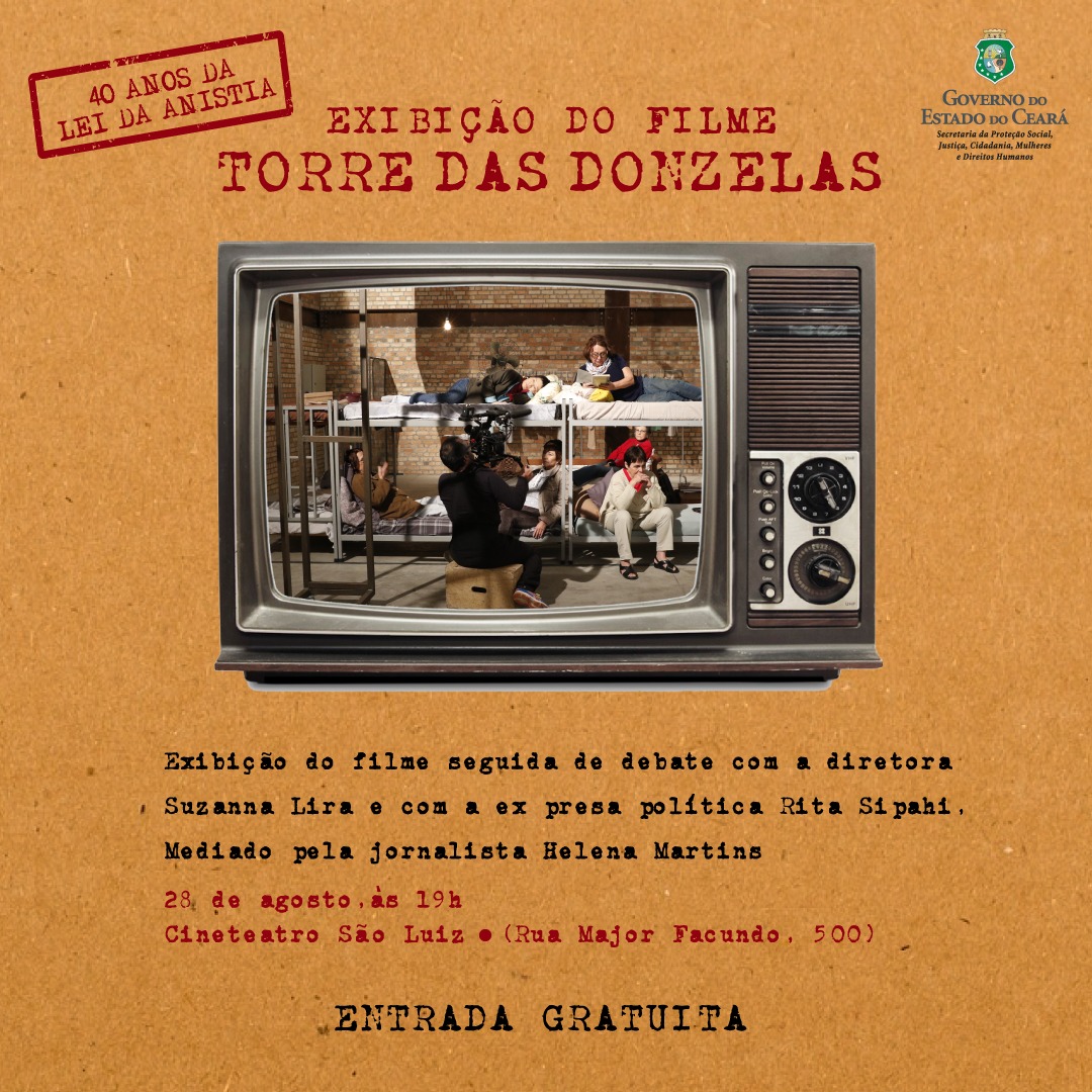 Agosto Memória e Verdade exibe filme Torre das Donzelas