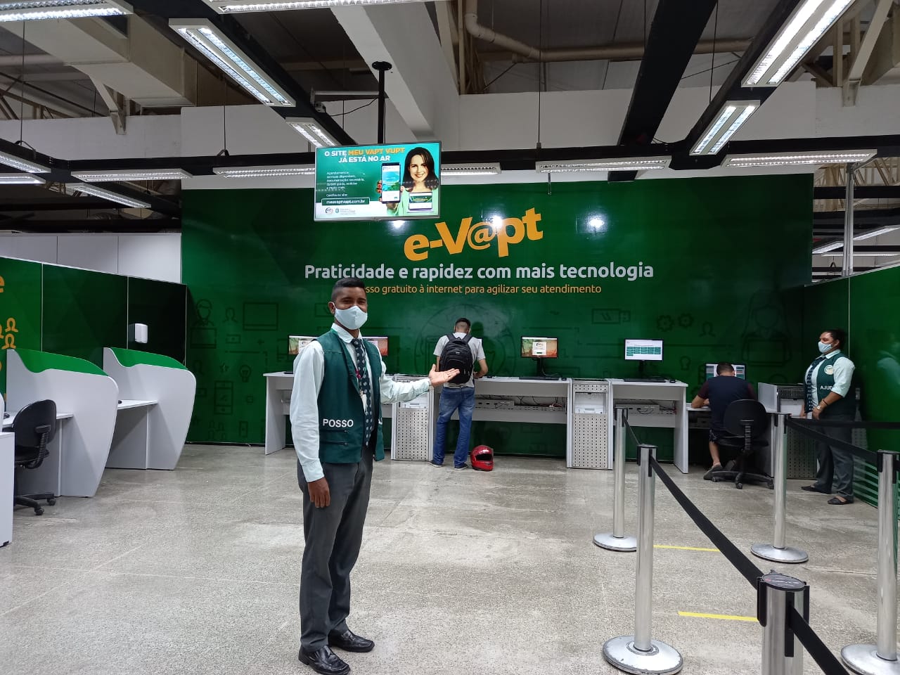 Unidades do Vapt Vupt e Casas do Cidadão adotam novas medidas de funcionamento