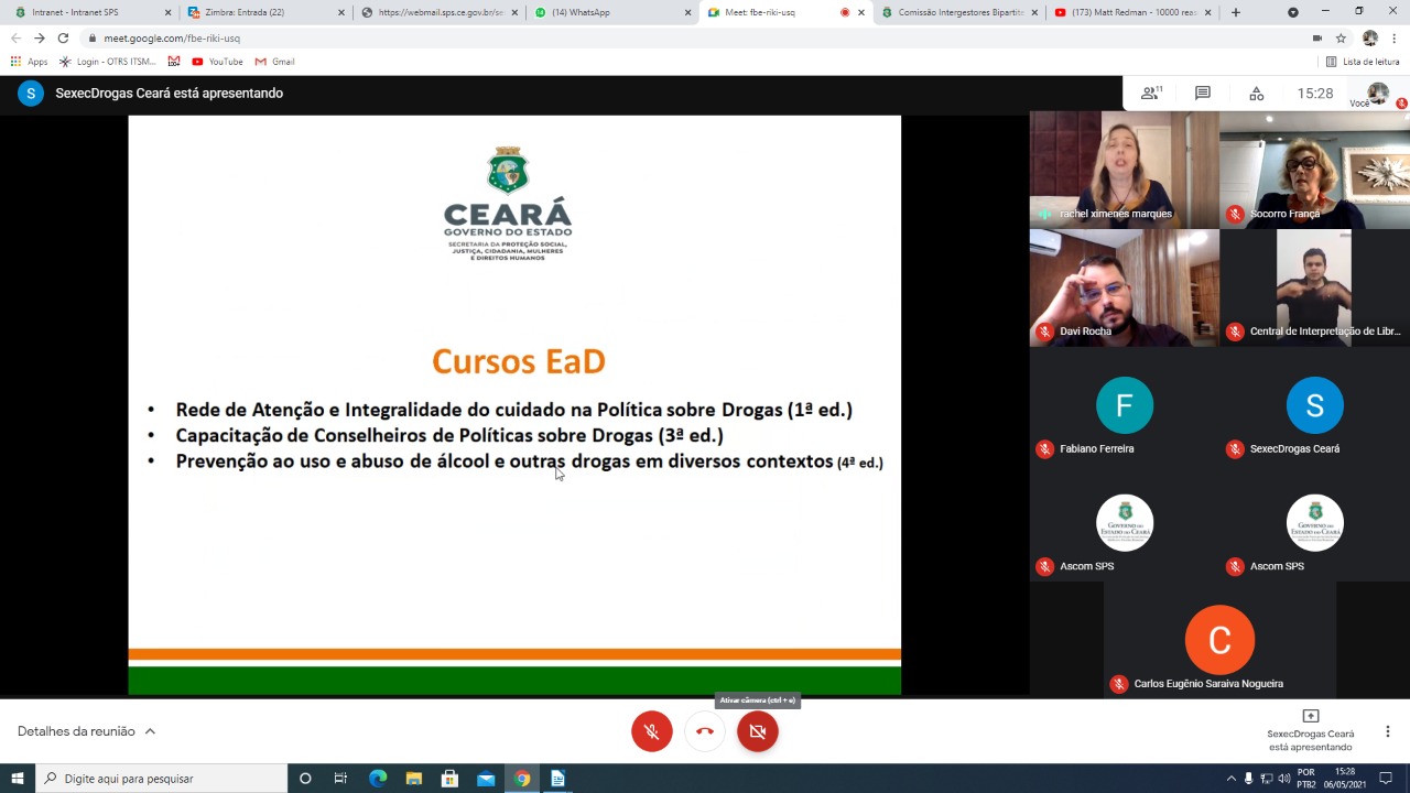 Política sobre Drogas: Novo ciclo de cursos fortalece rede de atenção aos usuários