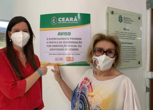 SPS fixa placas de enfrentamento a LGBTfobia em 30 equipamentos públicos