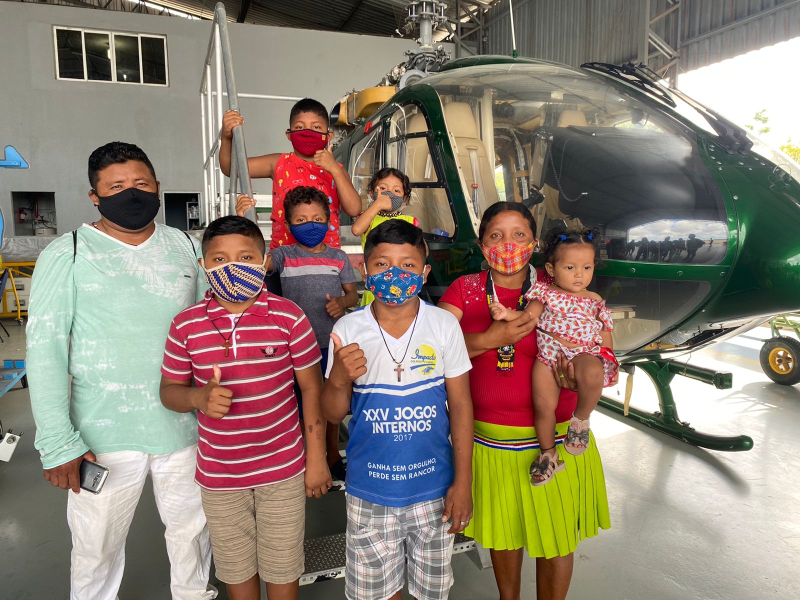 SPS celebra Dia das Crianças com famílias venezuelanas