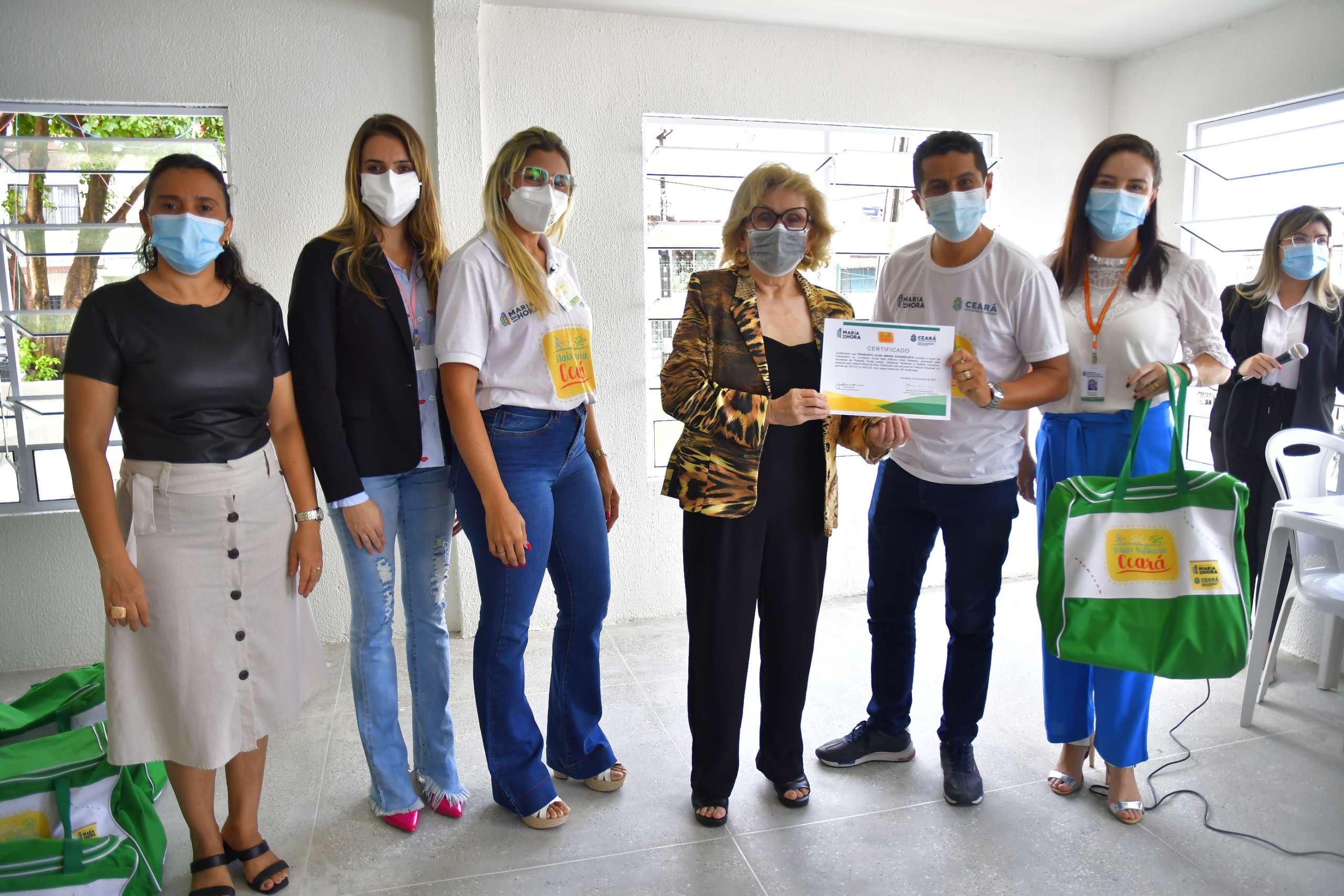 SPS certifica turma de cabeleireiro no Complexo Mais Infância Cristo Redentor