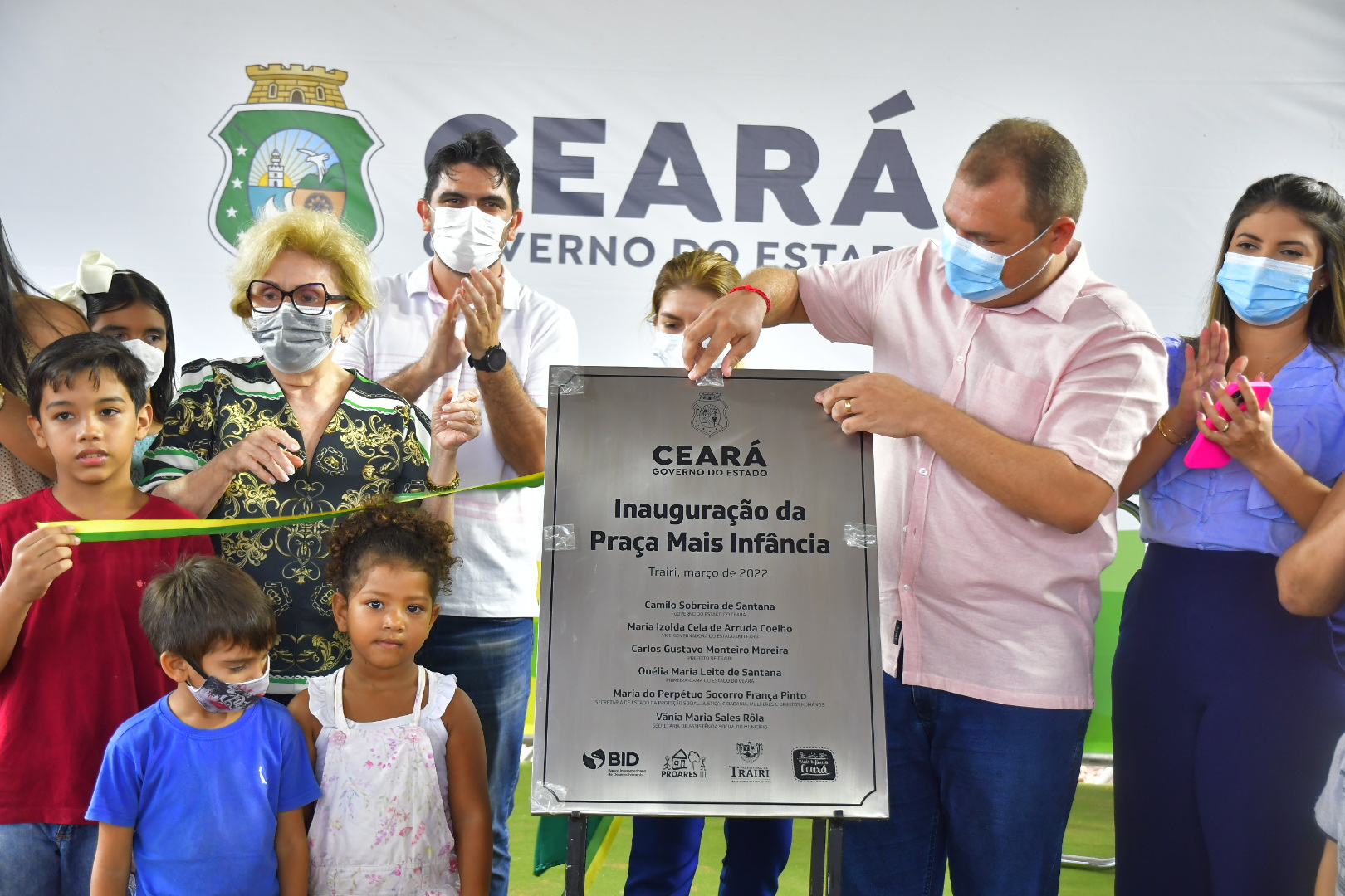 População de Trairi recebe Praça Mais Infância do Governo do Ceará