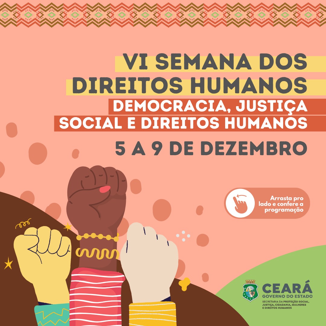 VI Semana de Direitos Humanos promove debate sobre Democracia e Justiça