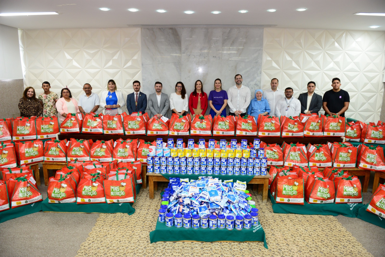 Entidades cadastradas no Mais Nutrição recebem alimentos doados em campanhas de secretarias estaduais