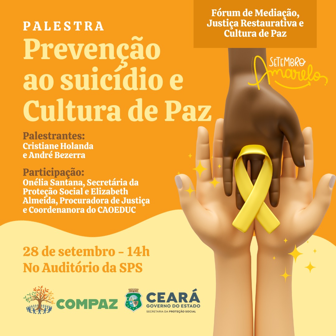 SPS promove palestra sobre prevenção ao suicídio e cultura de paz