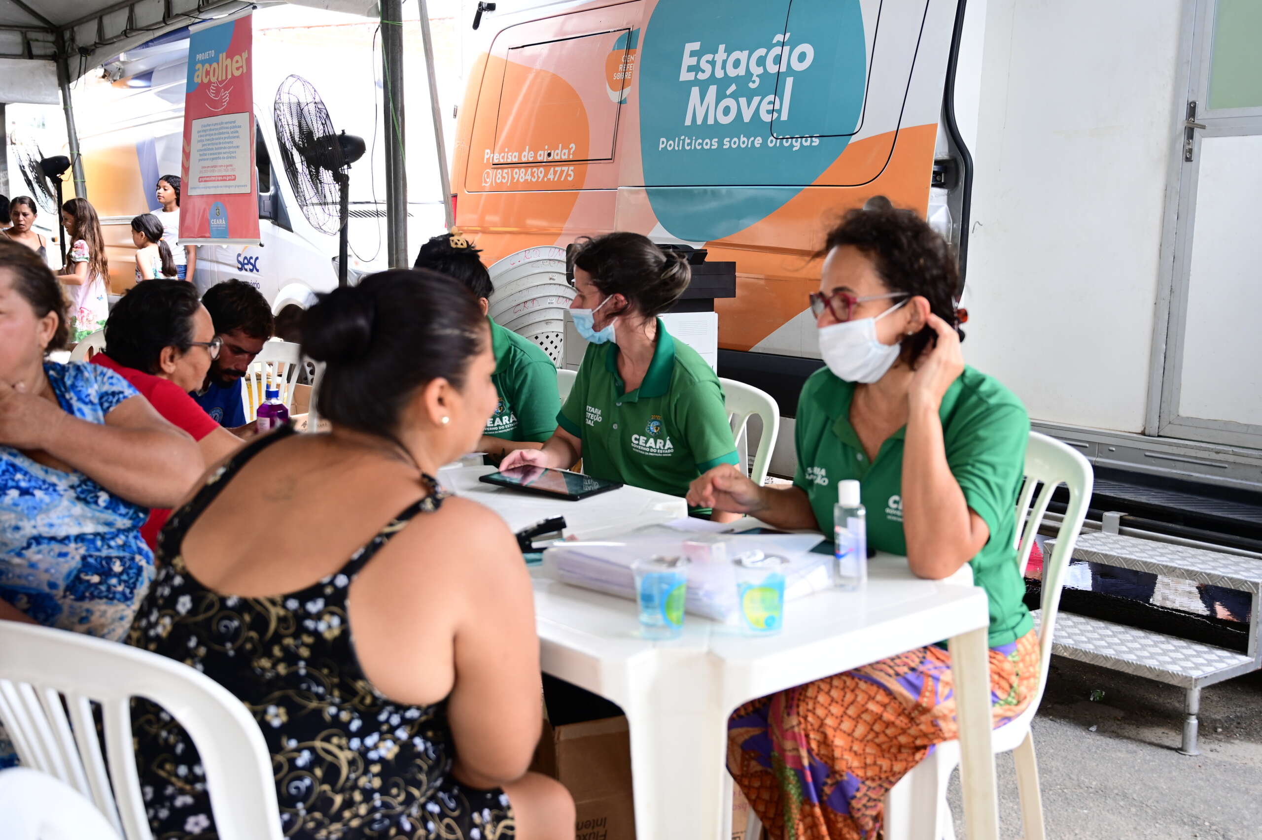Comunidades do Dom Lustosa recebem ações do Projeto Acolher, na sexta-feira, 8/03