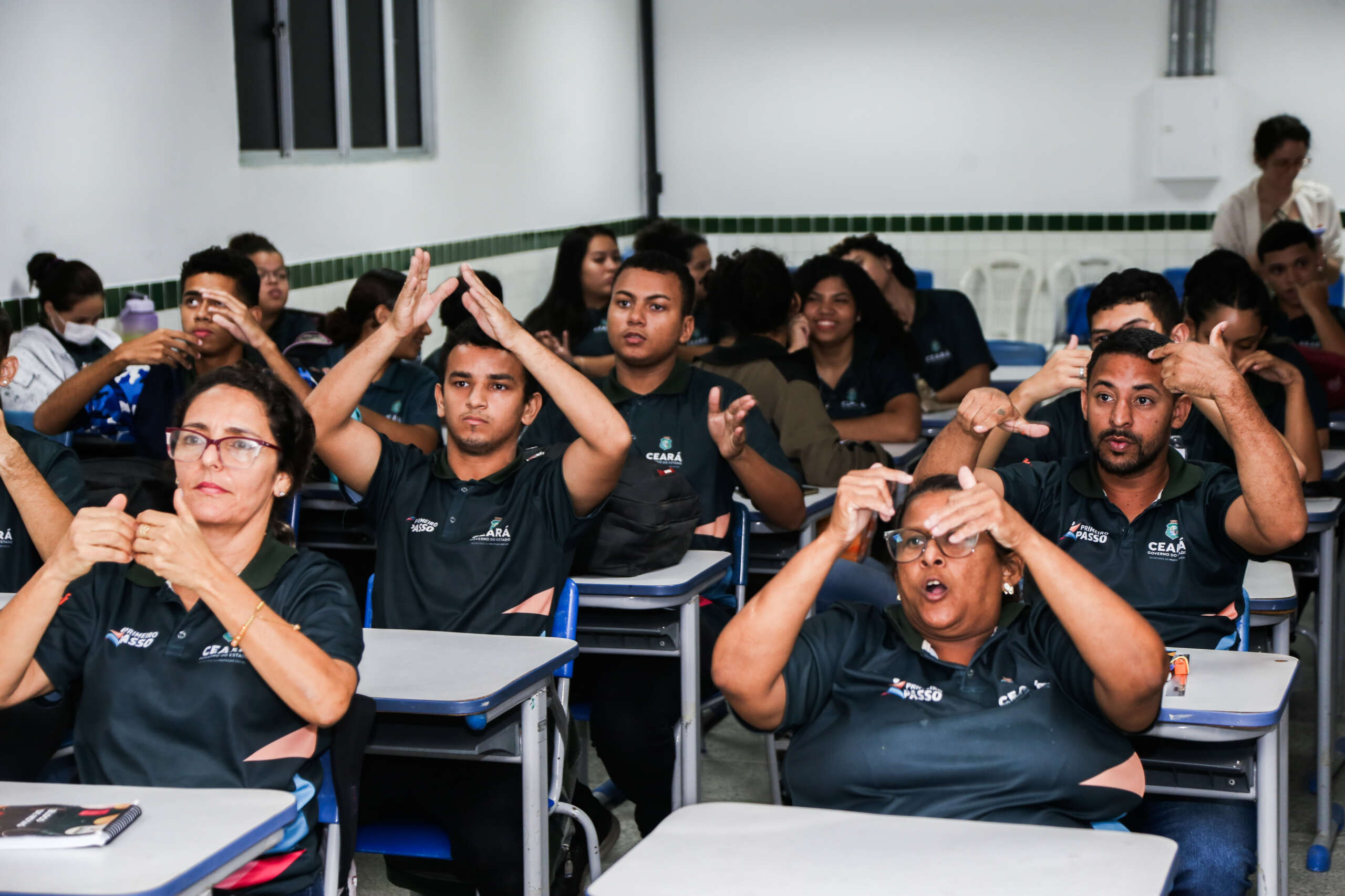 Primeiro Passo inicia curso de Assistente Administrativo no Cepid, com turma inclusiva