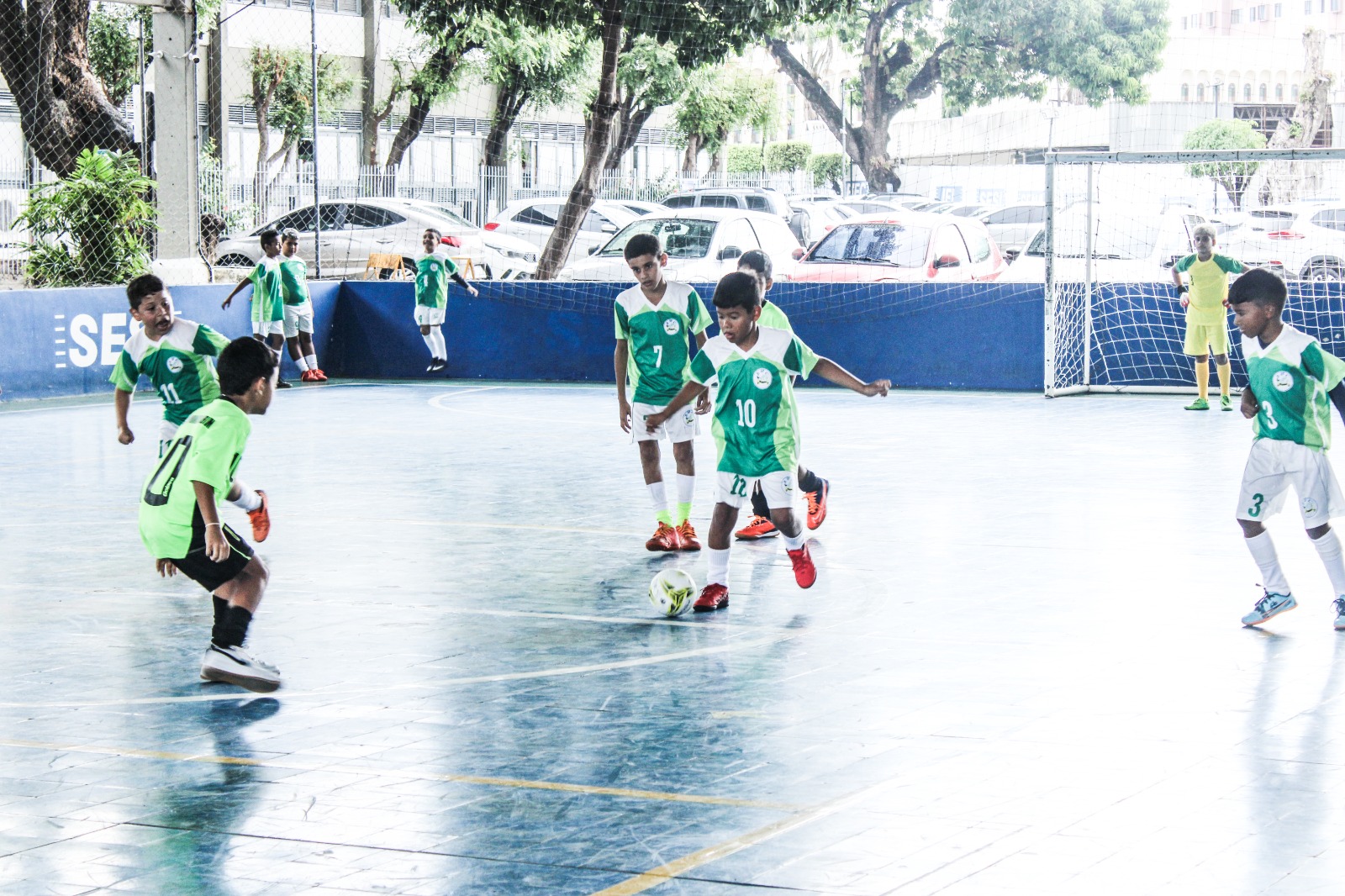 Ceará Travesso reúne 500 crianças e adolescentes em torneios de futsal e basquete
