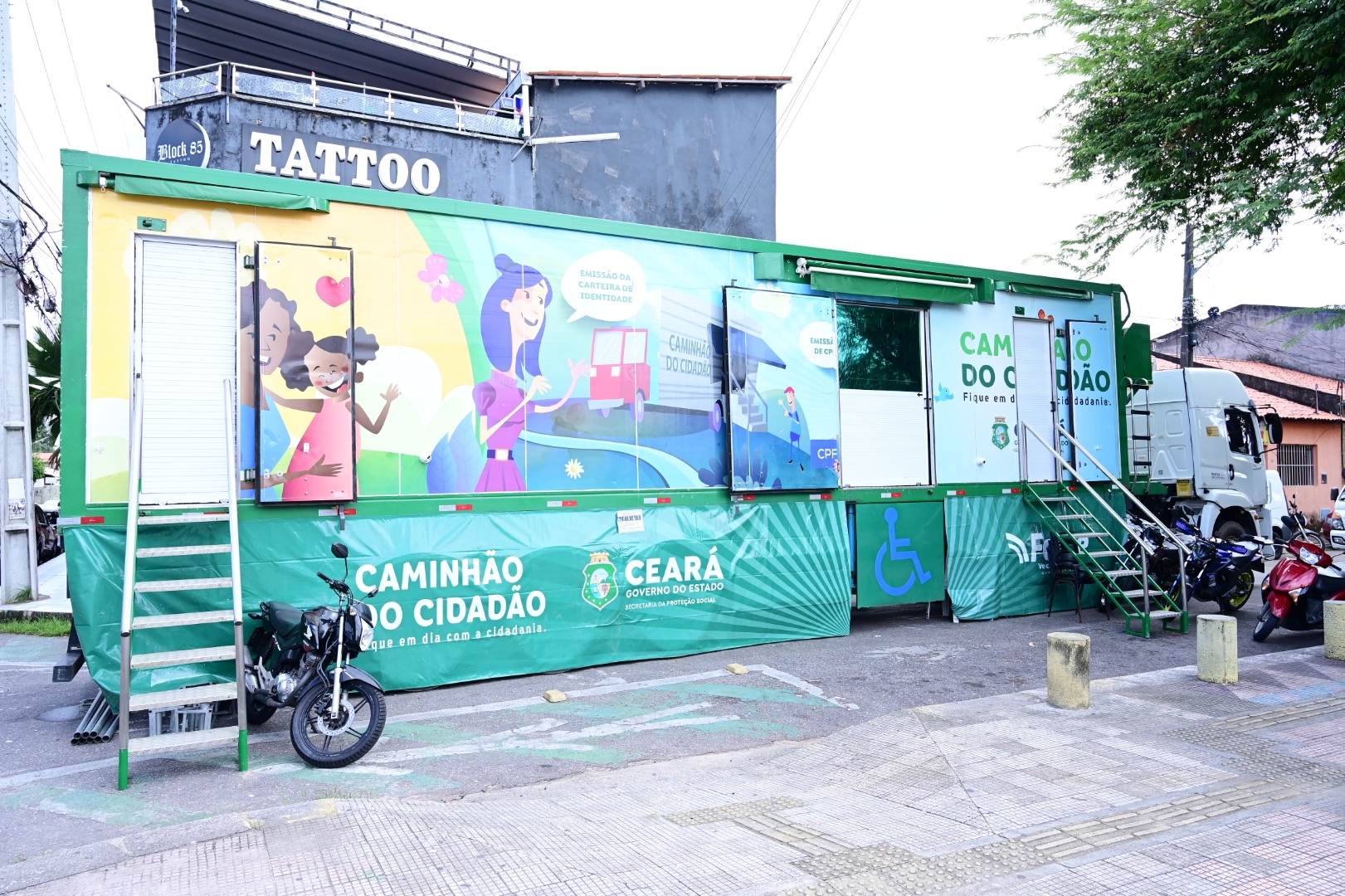 Caminhão do Cidadão: serviços gratuitos de cidadania são ofertados em Fortaleza e interior do Ceará