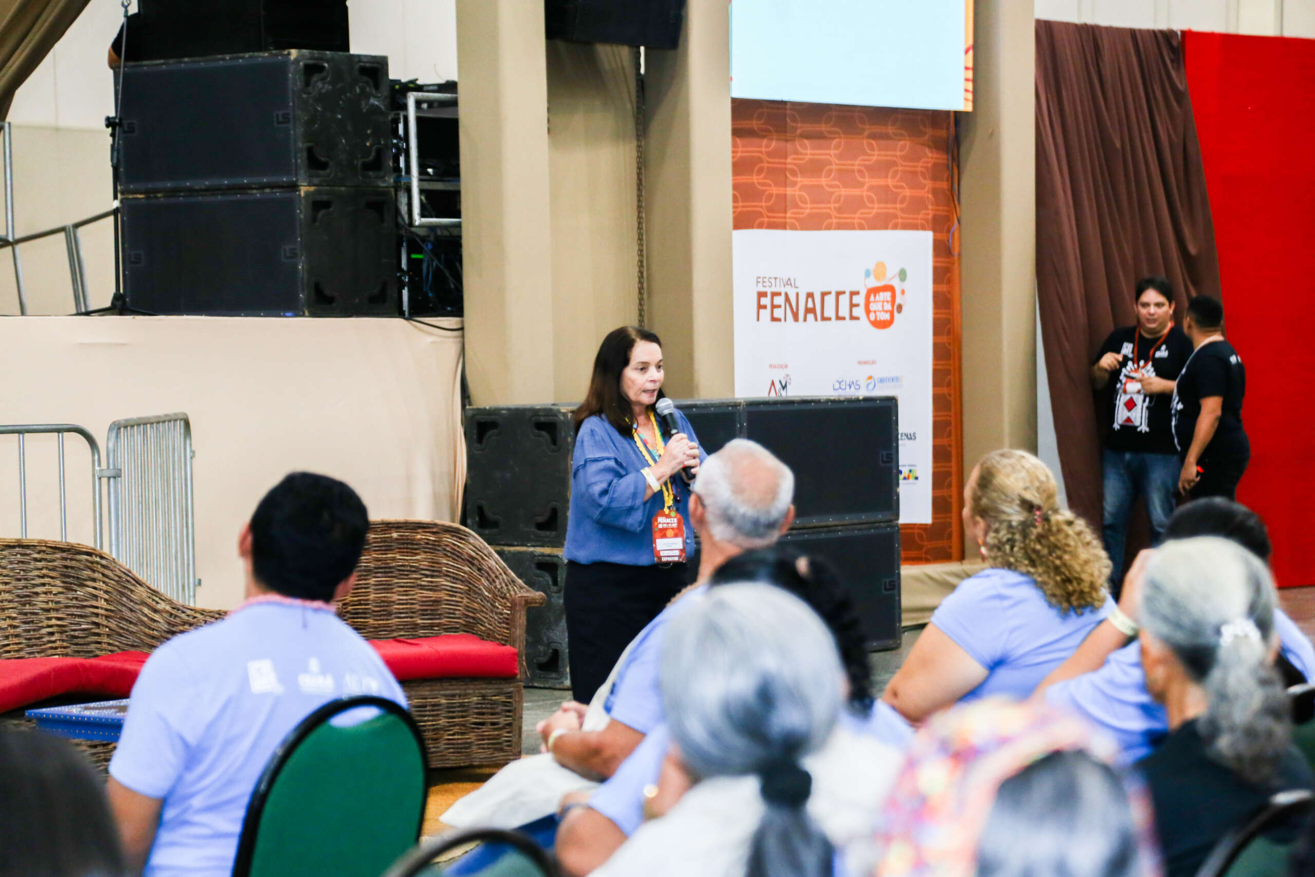 Fenacce: artesãos cearenses participam de palestra sobre benefícios, obrigações e direitos da Previdência Social