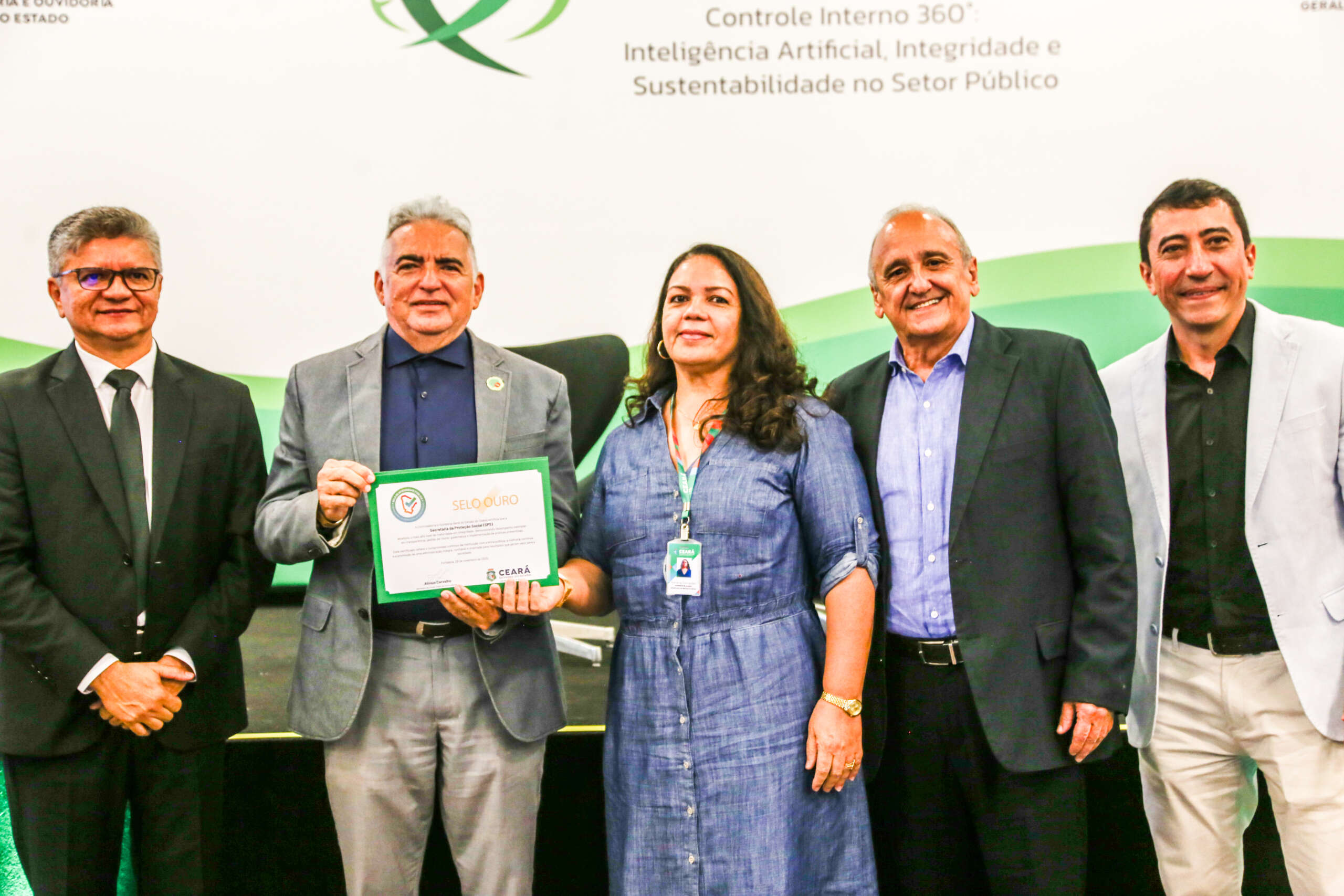SPS recebe Selo Integridade Ouro no 19º Encontro Estadual de Controle Interno