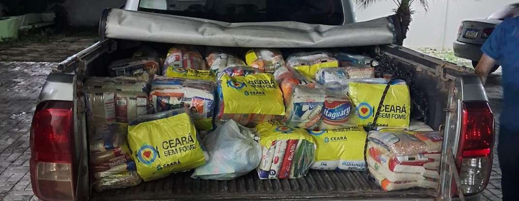 Secretaria da Proteção Social inicia atendimento às famílias atingidas pelas chuvas em Tianguá