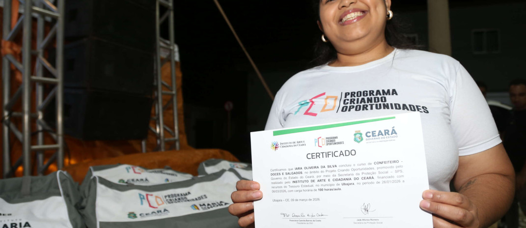 Cursos, certificações e serviços de cidadania marcam ações da SPS em Ubajara