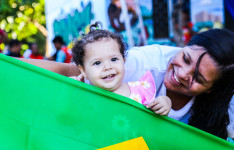 Em clima de Copa, Zona Viva Jangurussu resgata tradição de colorir a comunidade e reunir moradores em torno do futebol