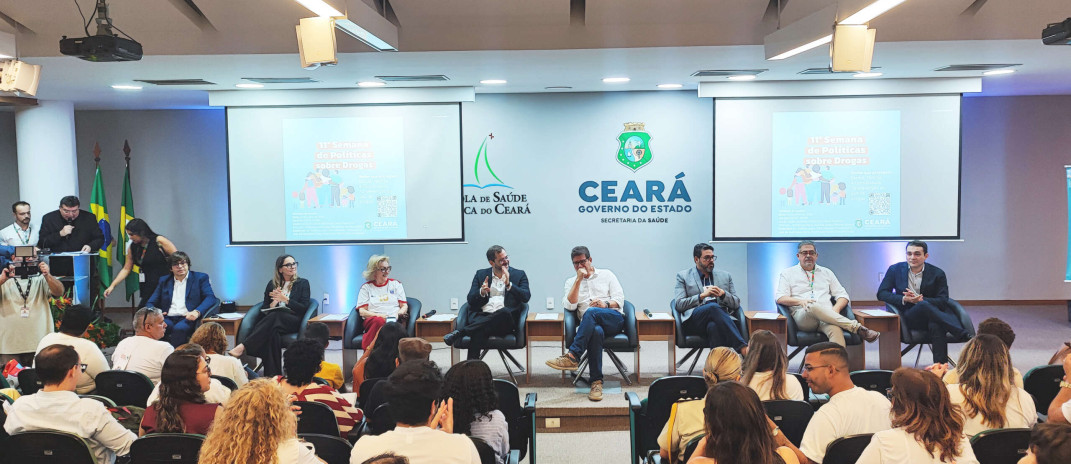 Ceará fortalece debate sobre prevenção e cuidado durante a abertura da 11ª Semana Estadual de Políticas sobre Drogas