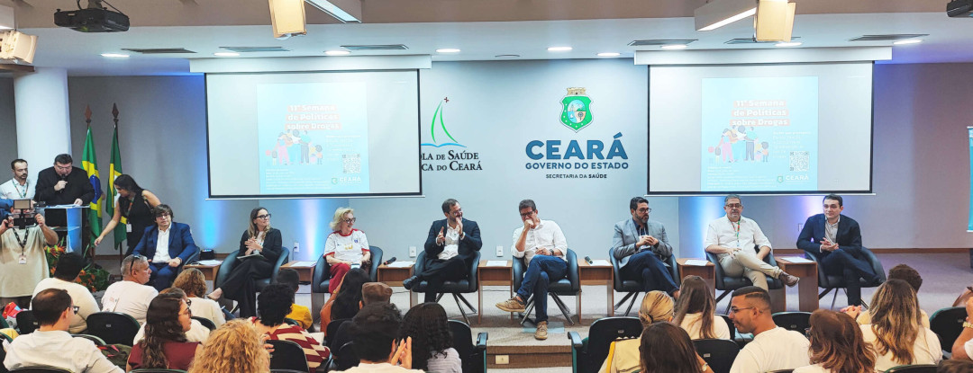 Ceará fortalece debate sobre prevenção e cuidado durante a abertura da 11ª Semana Estadual de Políticas sobre Drogas
