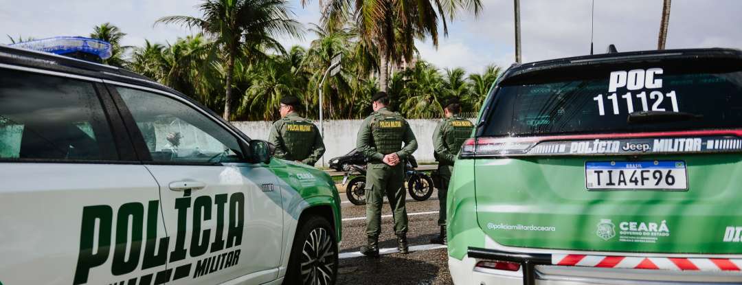 Dois suspeitos de pichação no Centro de Fortaleza são detidos pela PMCE com apoio de tecnologias da SSPDS