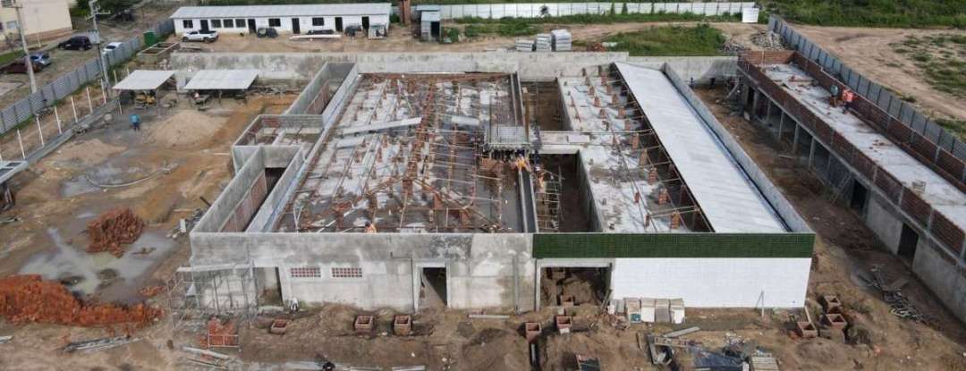 Construção do Núcleo da Pefoce de Tianguá já supera os 50% de execução