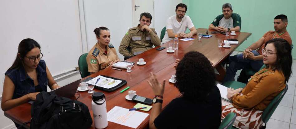 Corpo de Bombeiros discute ações integradas de combate a incêndios florestais em reunião do comitê Previna
