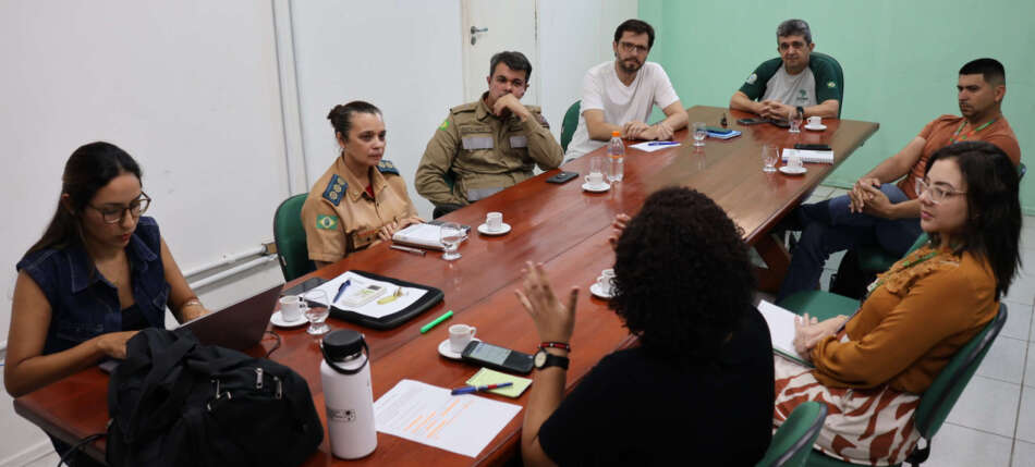Corpo de Bombeiros discute ações integradas de combate a incêndios florestais em reunião do comitê Previna