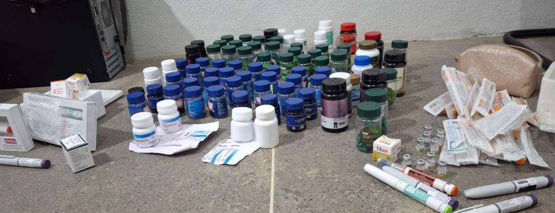 Medicamentos irregulares são apreendidos durante ação da PCCE em Fortaleza