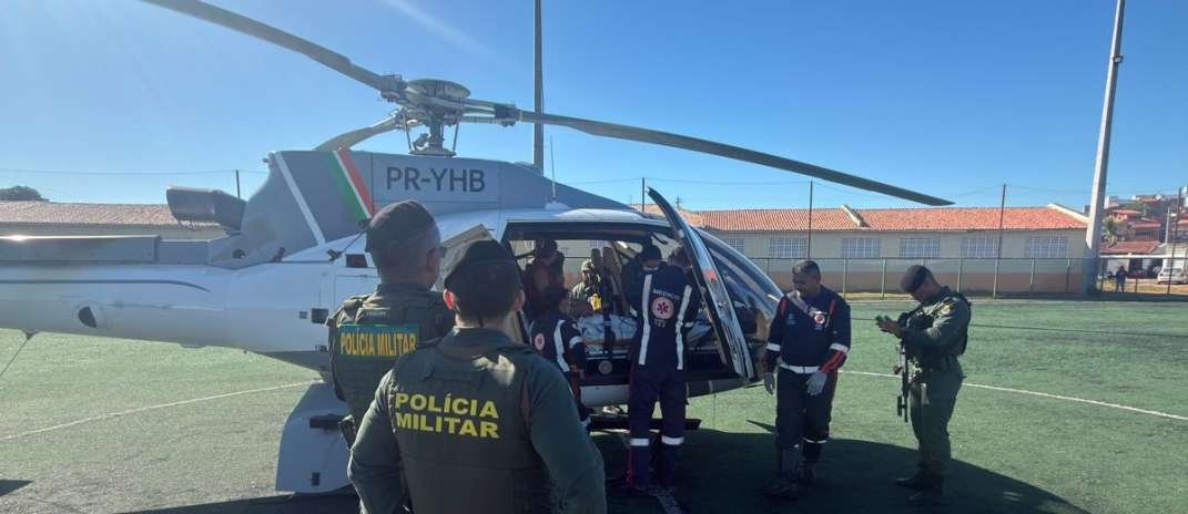 Ciopaer/SSPDS-CE atua no resgate de criança em acidente em Icó