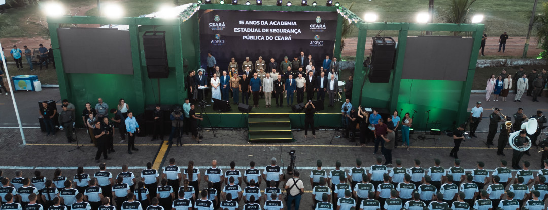 Com mais de 2.700 profissionais da segurança pública em formação, Aesp celebra 15 anos com anúncio de novos investimentos