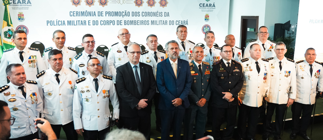 Governo do Ceará reforça Forças de Segurança com mais 15 coronéis