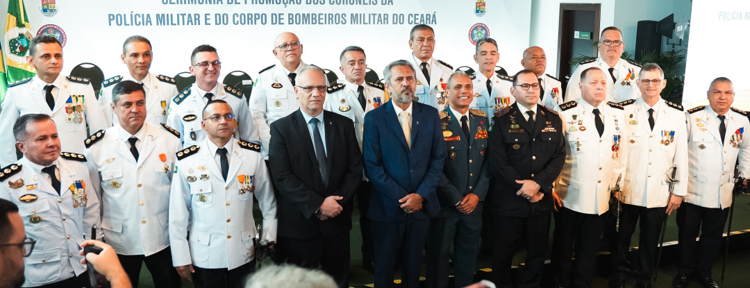 Governo do Ceará reforça Forças de Segurança com mais 15 coronéis