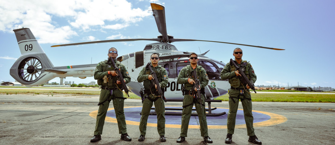 Dia do Operador Aerotático: pelos céus do Ceará, profissionais auxiliam a Segurança Pública em diversos tipos de missões